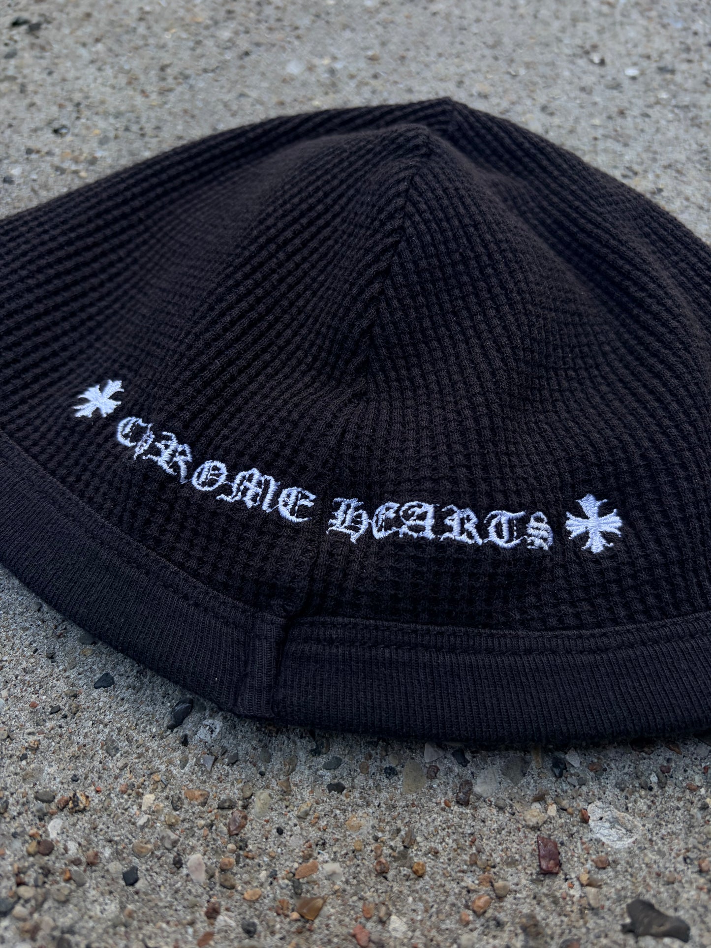 Chrome Hearts Waffle Beanie – Black