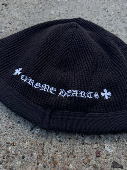Chrome Hearts Waffle Beanie – Black