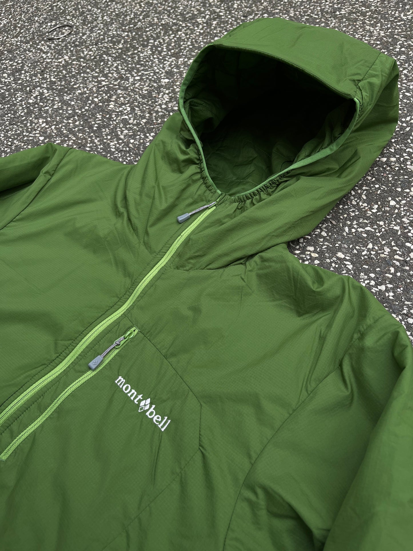 Montbell Wind Jacket Green, Str. M