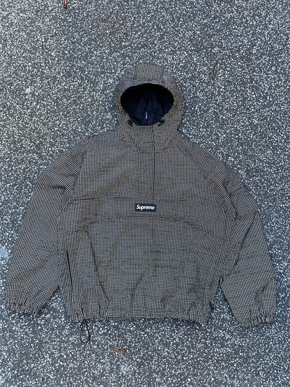 Supreme Reflective Anorak Jakke Rip Stop Pullover L Large Sort