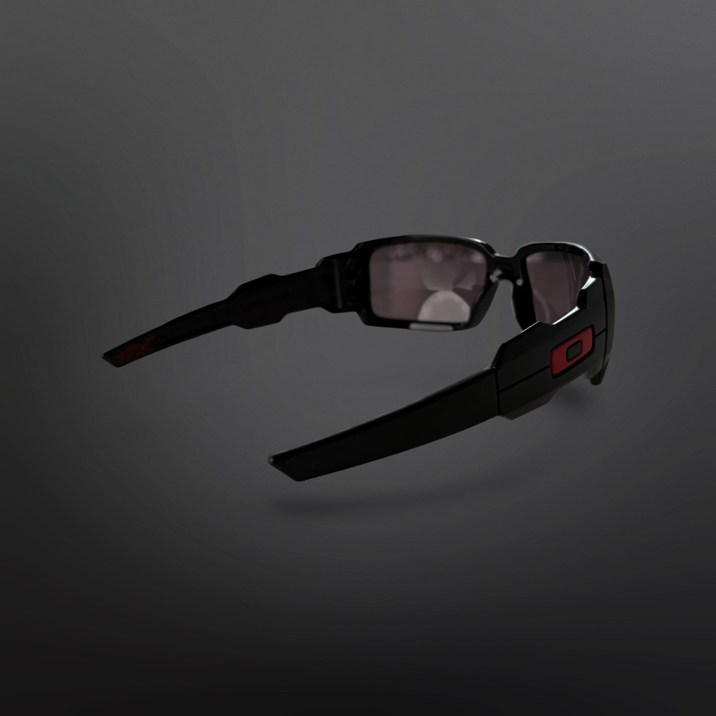 Oakley Oil Drum – Black/Red Icon (Vintage Y2K)