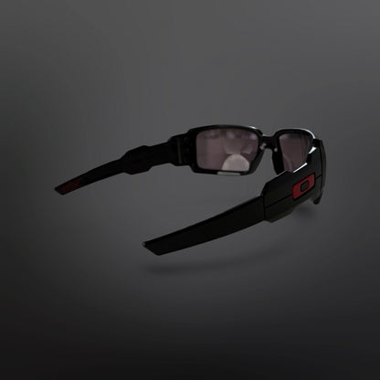 Oakley Oil Drum – Black/Red Icon (Vintage Y2K)