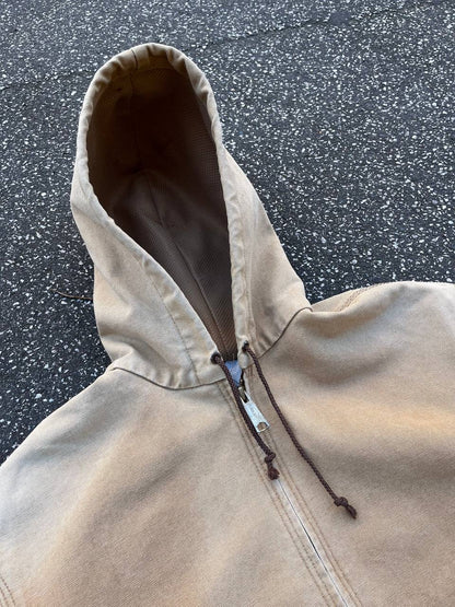 Carhartt Active Jacket Beige Vintage Small herre