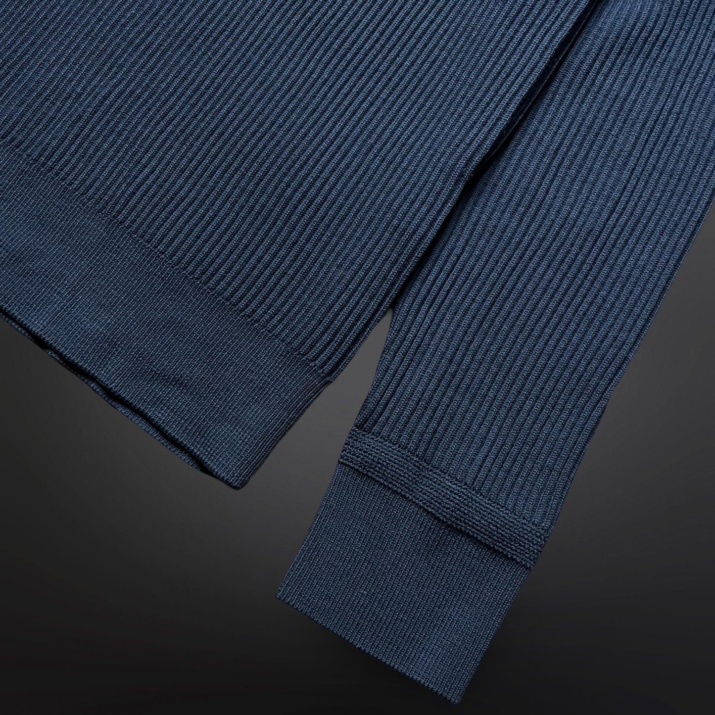 Stone Island Rib Knit Turtleneck – Petroleum S Small