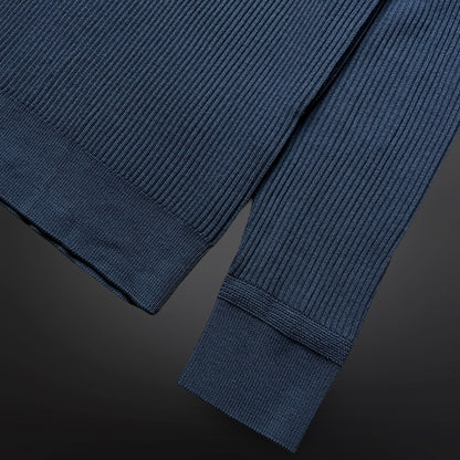 Stone Island Rib Knit Turtleneck – Petroleum S Small