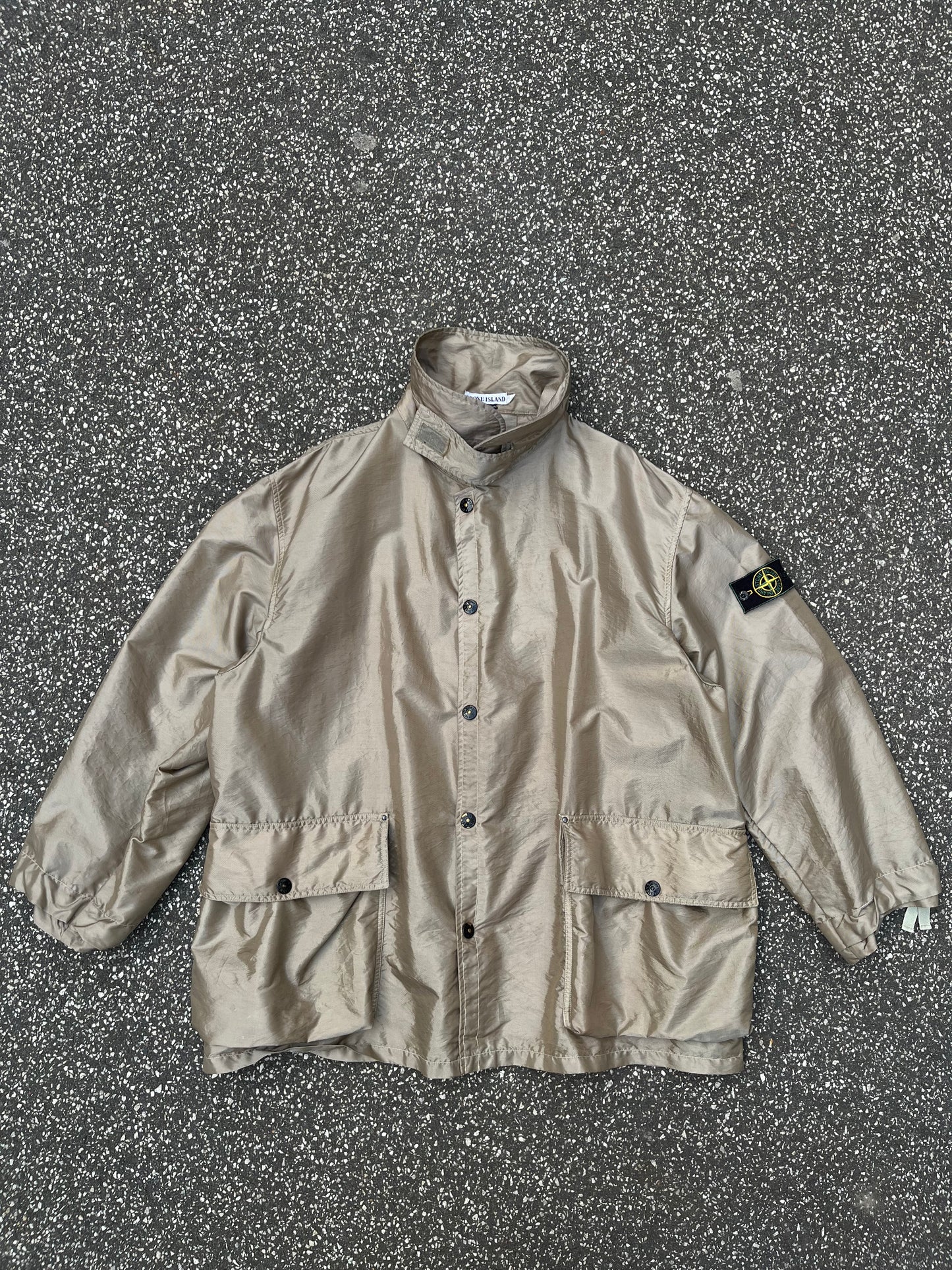 Stone Island AW1995 Formula Steel / Metal Shimmer Jacket – XL