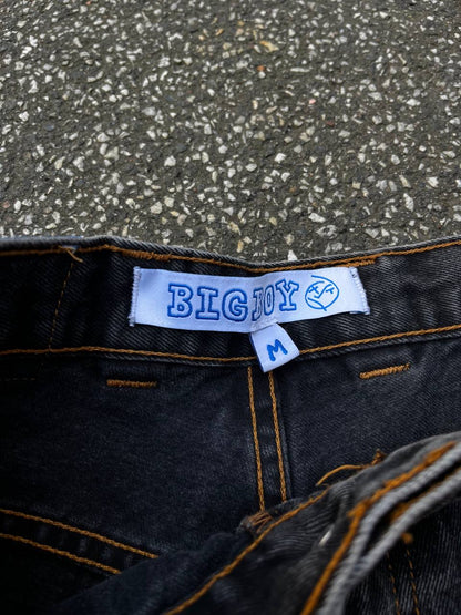 Polar Big Boy Denim Shorts M Medium Black Jeans Shorts