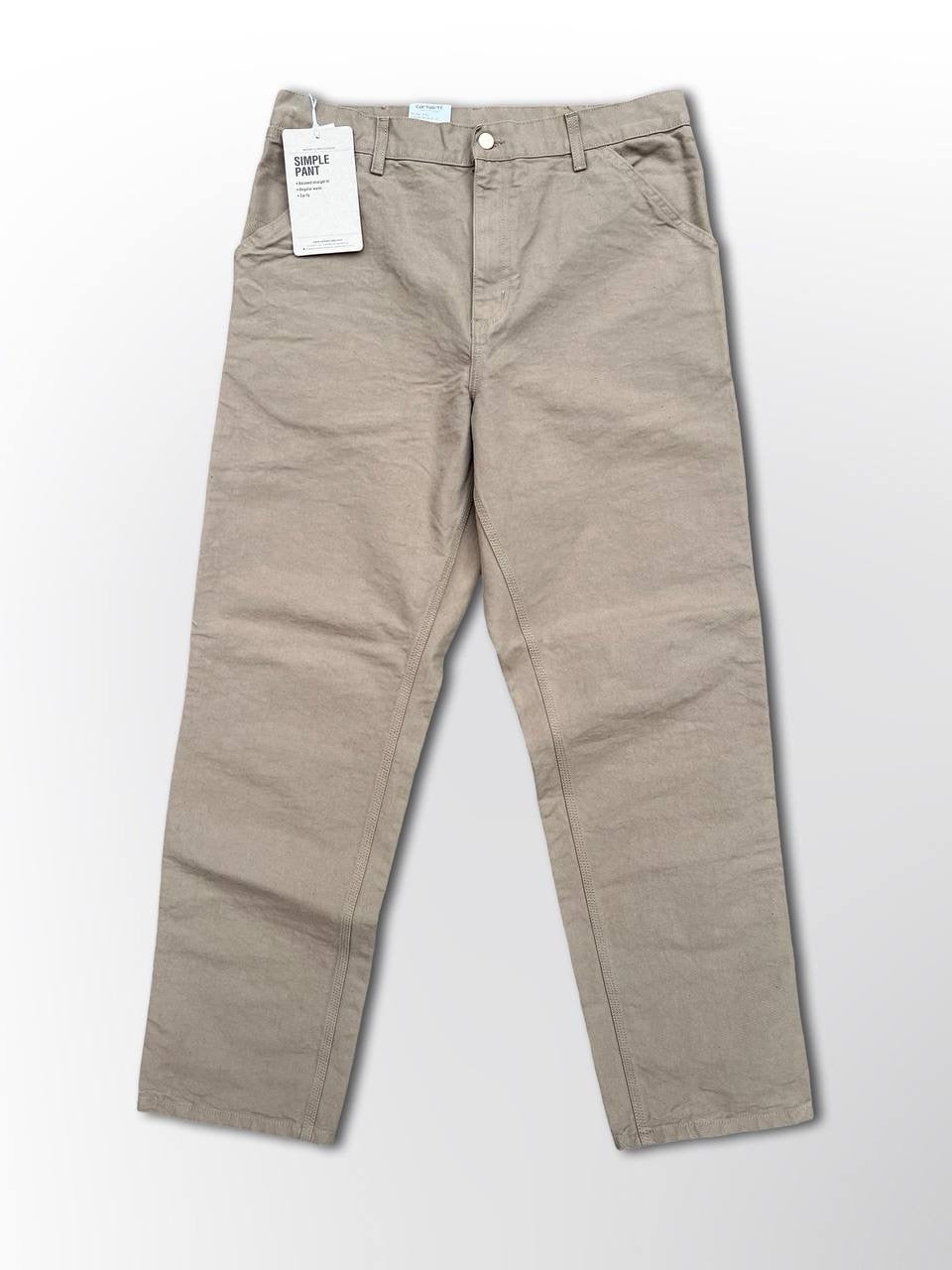 Carhartt Simple Pant Jeans W33xL34 helt nye beige