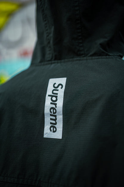Supreme Full Face Jakke Windbreaker M Medium Sort Black