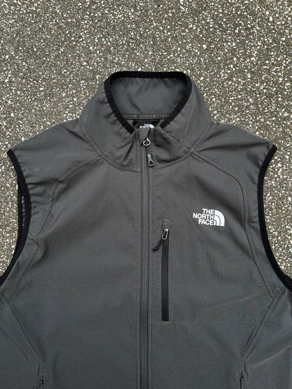 Brugt Used Windwall vest fra The north face i grå i størrelse L large