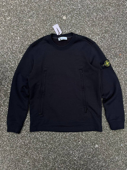 Sweatshirt fra Stone Island i sort farve i L large 731560740