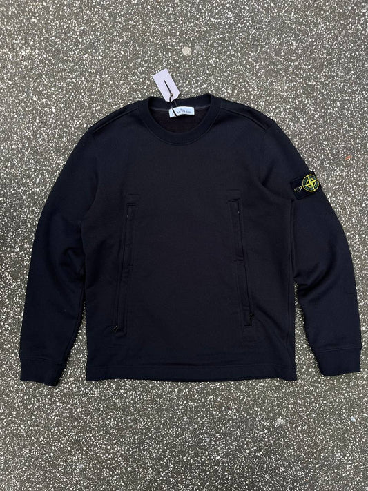 Sweatshirt fra Stone Island i sort farve i L large 731560740