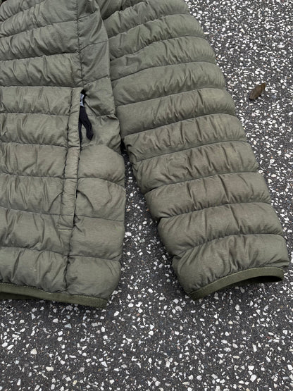 Stone Island Lightweight Down Jacket Olive Green, Str. L