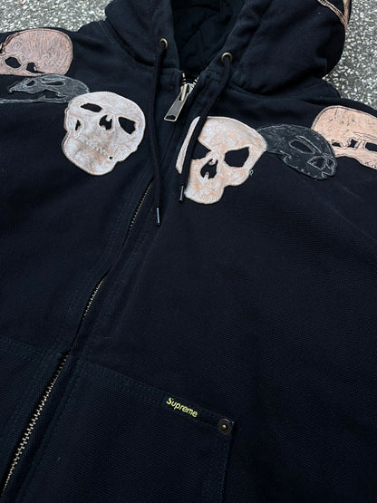 Supreme The Great China Wall Jakke M Medium Sort
