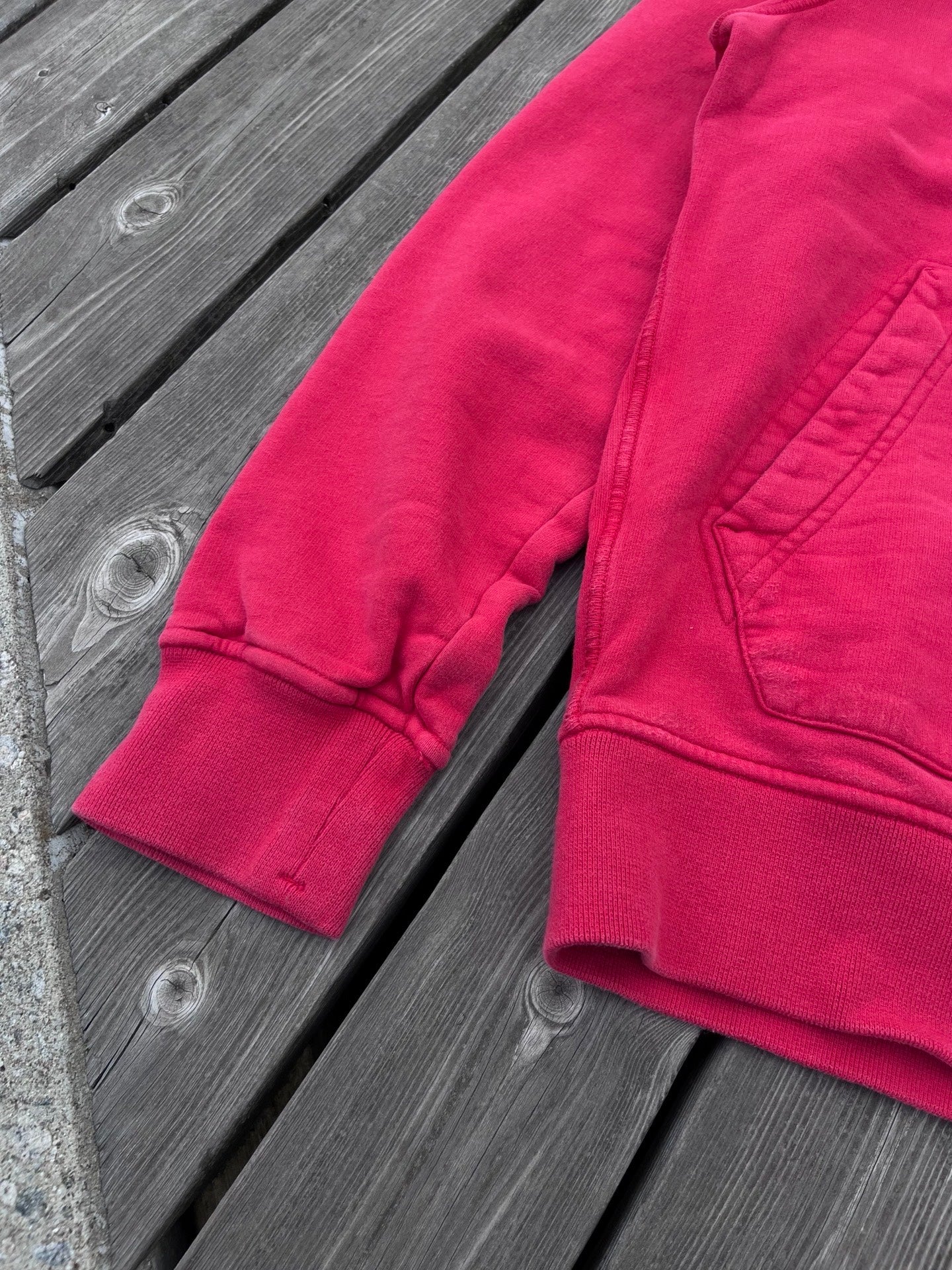 Hoodie / hættetrøje fra Stone Island i rød S Small