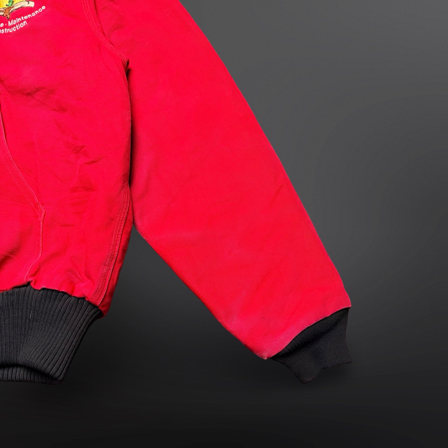 Carhartt Vintage Workwear Hooded Jacket Red – Medium