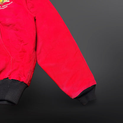 Carhartt Vintage Workwear Hooded Jacket Red – Medium