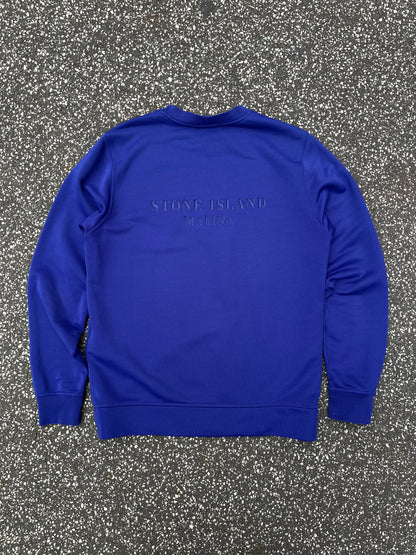 Stone Island Marina Sweatshirt – Small Royal Blue