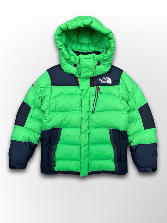 Brugt Dunjakke The North Face Himalayan Summit Series Vinterjakke i Grøn og Sort S small herre M medium Kvinde Unisex