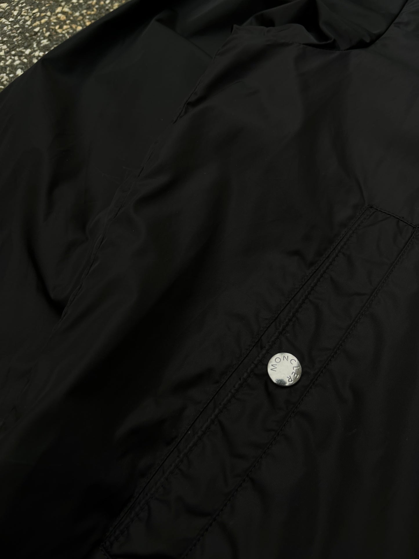 Moncler Grimpeurs Giubbotto Vindjakke Skaljakke Sort Black L Large