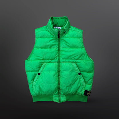 Stone Island 30th Anniversary Down Vest – Green XXL