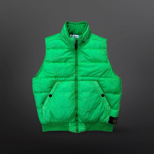 Stone Island 30th Anniversary Down Vest – Green XXL