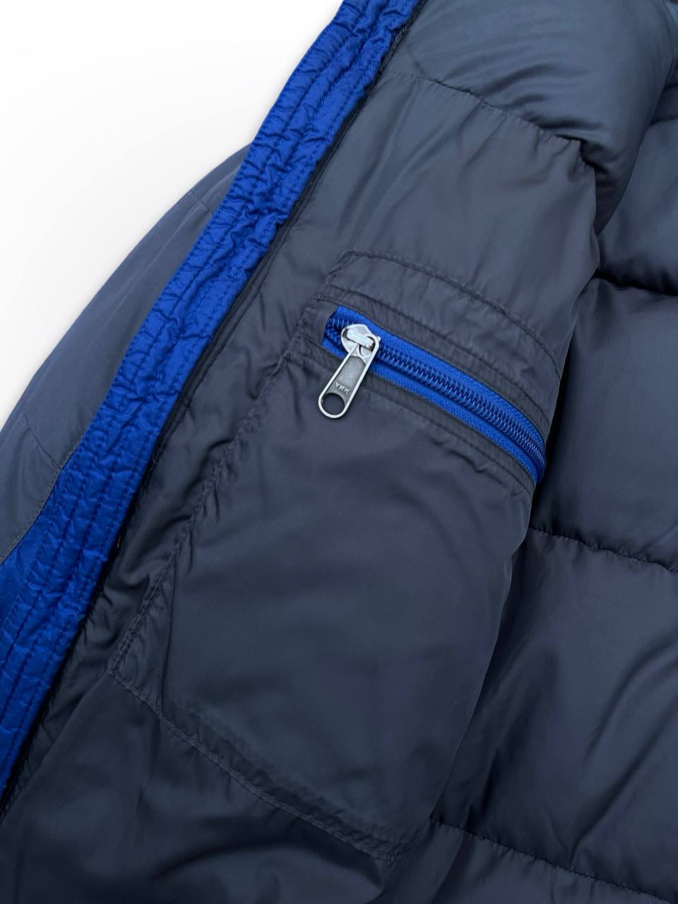 Brugt Vinterjakke The North Face Himalayan Summit Series 700 Dunjakke M medium Herre i Blå og Grå