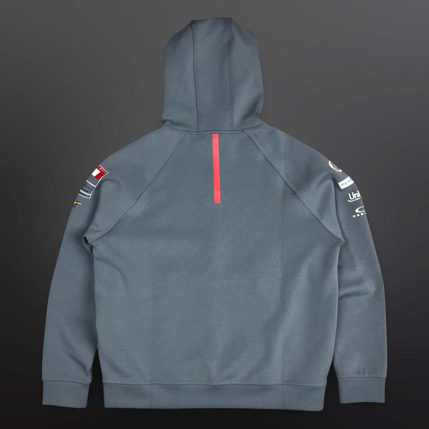 Prada Luna Rossa Pirelli Team Hoodie – Grå Str. XL