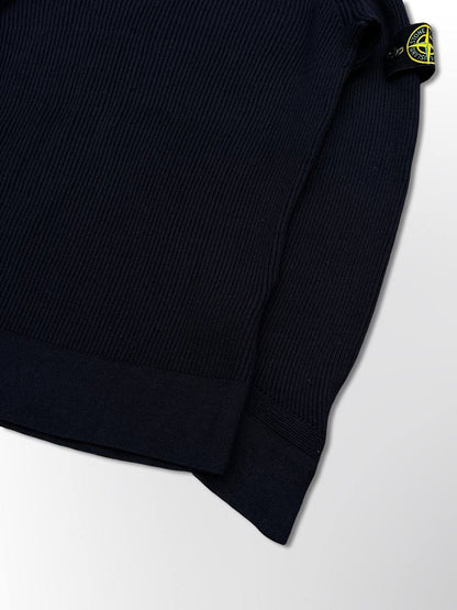 Stone Island Strik Trøje Sweater I Uld Medium i Sort 7715553C2