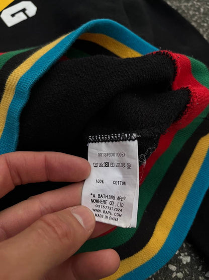 A Bathing Ape Bape Sweatshirt Sort S Small Brugt Used