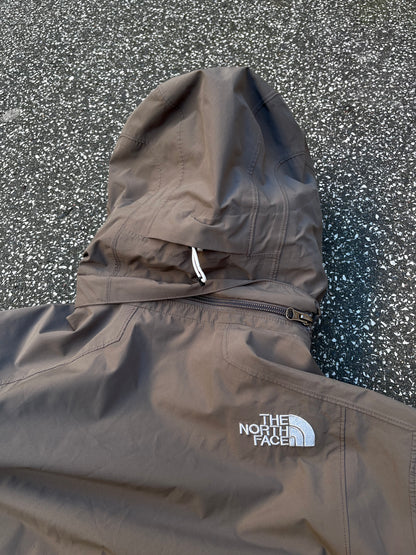 The north face jakke Skijakke regnjakke skaljakke i brun L large dame