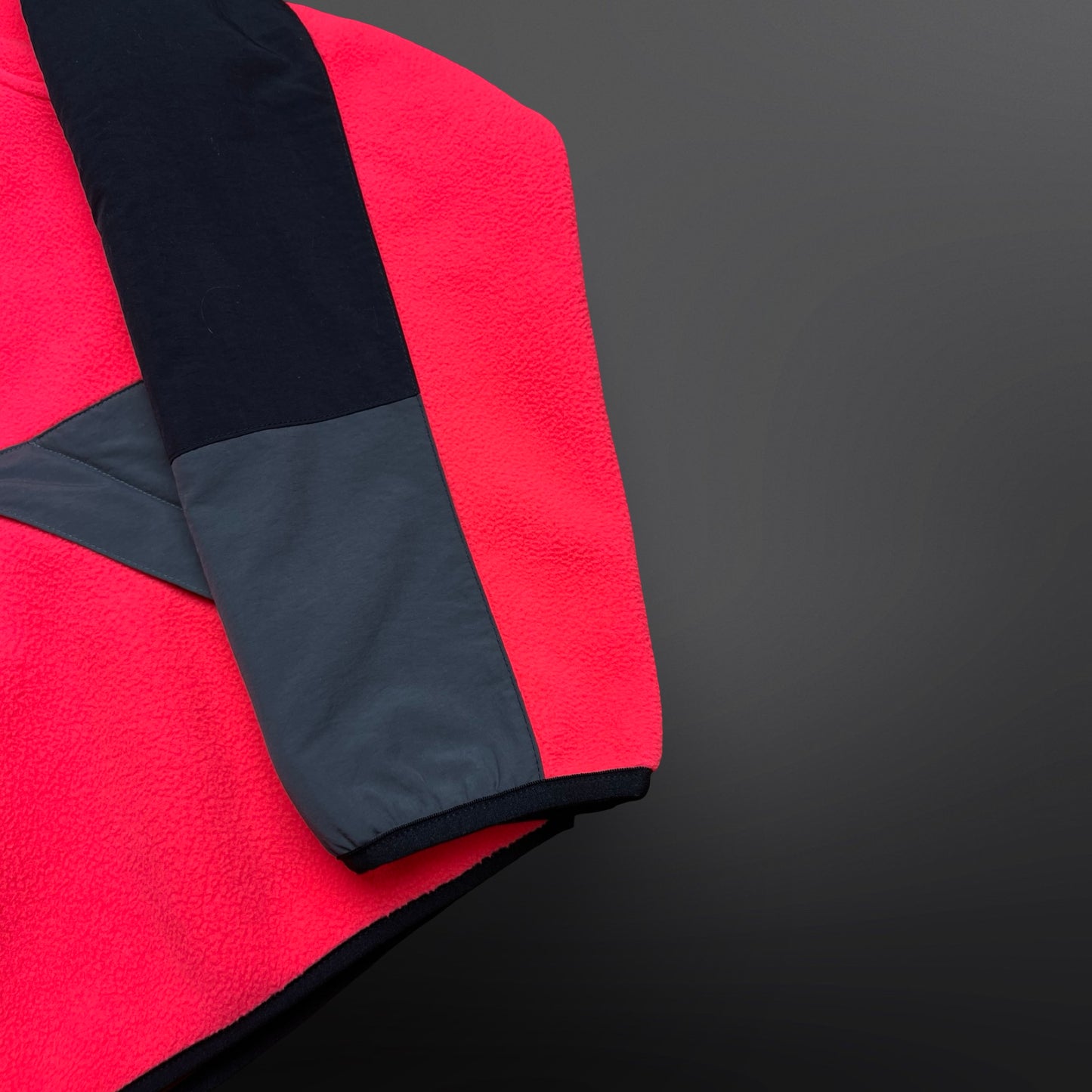 Supreme x The North Face Fleece Jacket – Pink/Sort – Str. M