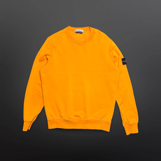 Stone Island Crewneck Sweatshirt Orange – Large