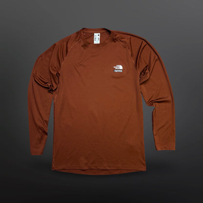 Supreme x The North Face Long Sleeve Top – Brown – Medium