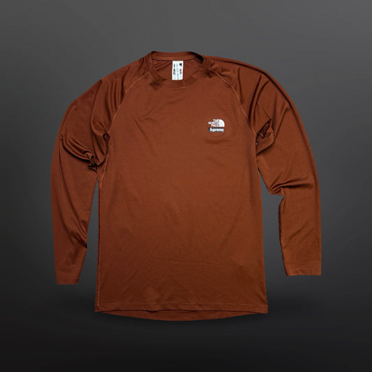 Supreme x The North Face Long Sleeve Top – Brown – Medium