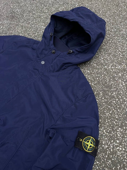 Stone Island Windbreaker Efterårsjakke L Large Navy 641540822