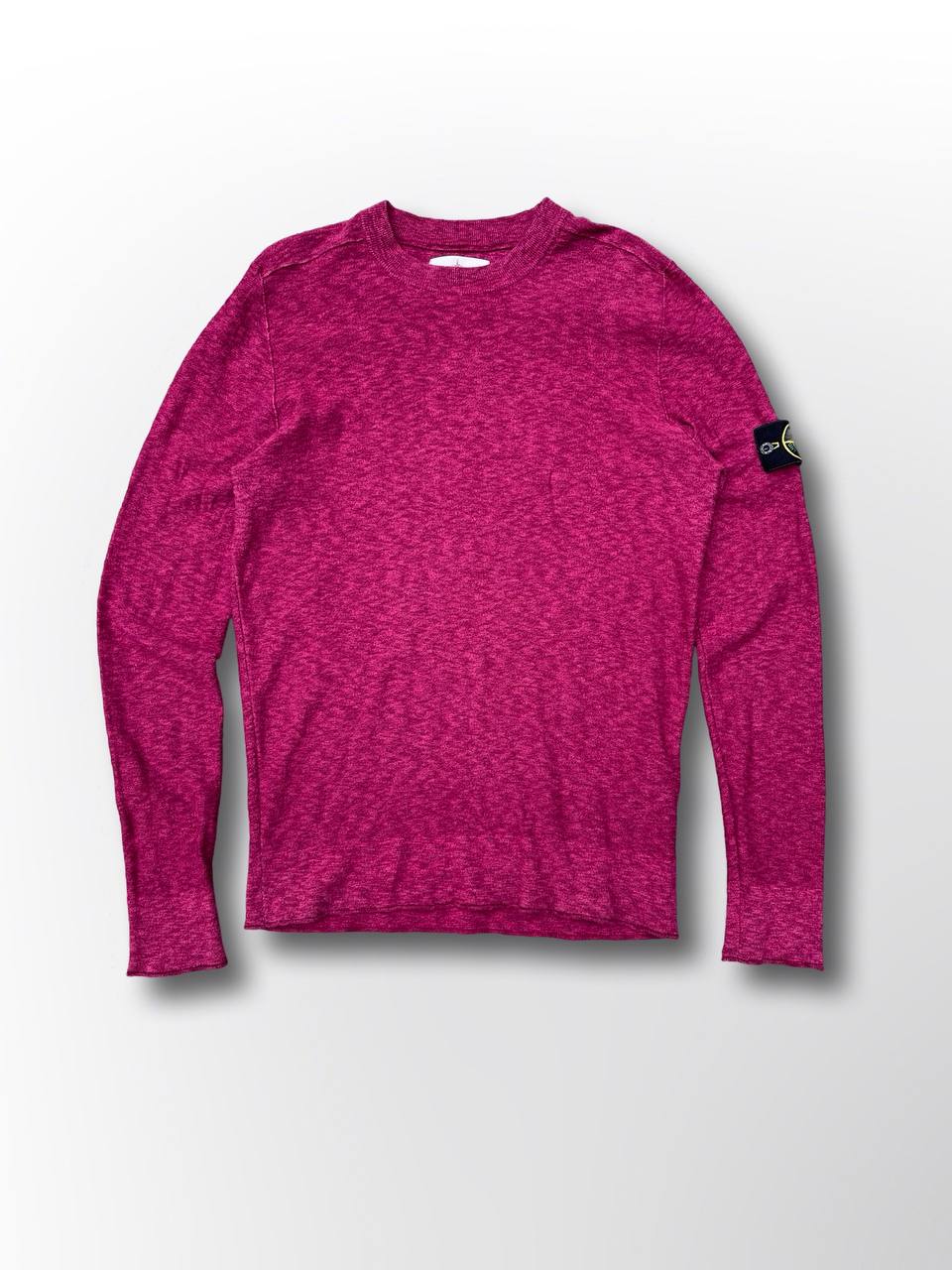 “Brugt uld Sweater Sweatshirt Stone Island i uld i XL i rød farve 691554482”