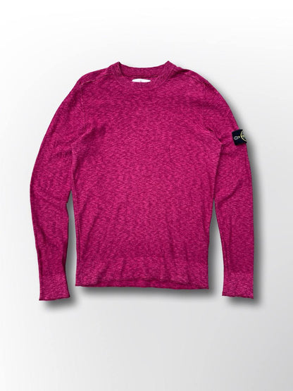 “Brugt uld Sweater Sweatshirt Stone Island i uld i XL i rød farve 691554482”