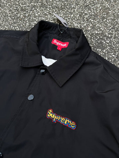 Supreme Jakke Sommerjakke Sort L Large Brugt Used