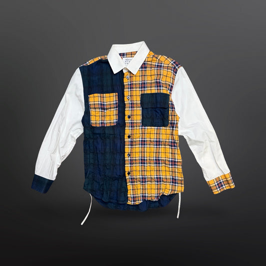 Maison Margiela Patchwork Check Shirt – Size 40 / XS–S Dame