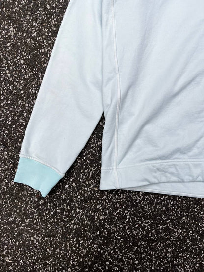 Zip up Stone Island jakke 751563947 i lyseblå M medium