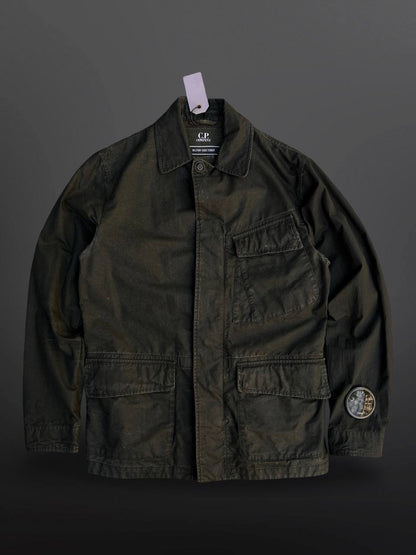 C.P. Company La Mille Jacket Grøn Militær Khaki M Medium Brugt Used Vintage