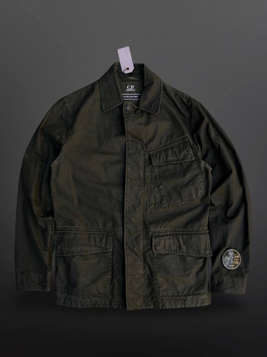 C.P. Company La Mille Jacket Grøn Militær Khaki M Medium Brugt Used Vintage