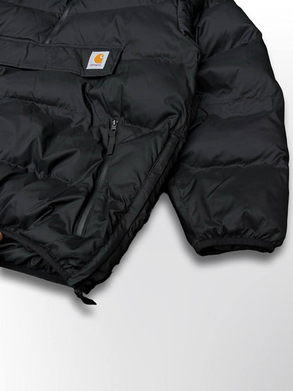 Brugt Carhartt puffer Jakke jacket anorak vinterjakke goose down i Sort Black XL xlarge Jones Pullover