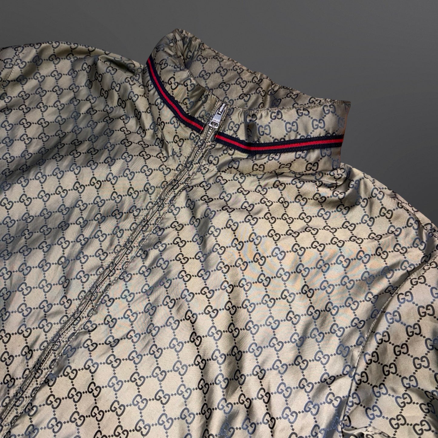 Gucci GG Monogram Windbreaker – Str. 52 (Large)