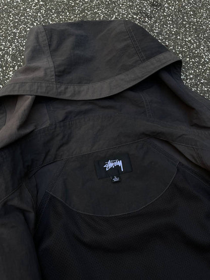 Stussy Beach Shell Jacket Faded Grå L Large