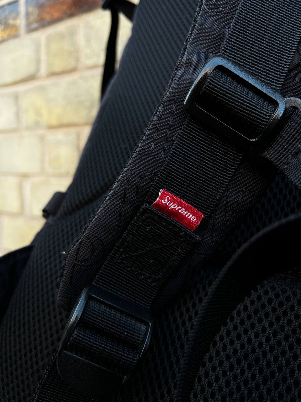 Supreme Rygsæk Taske sort Cordura