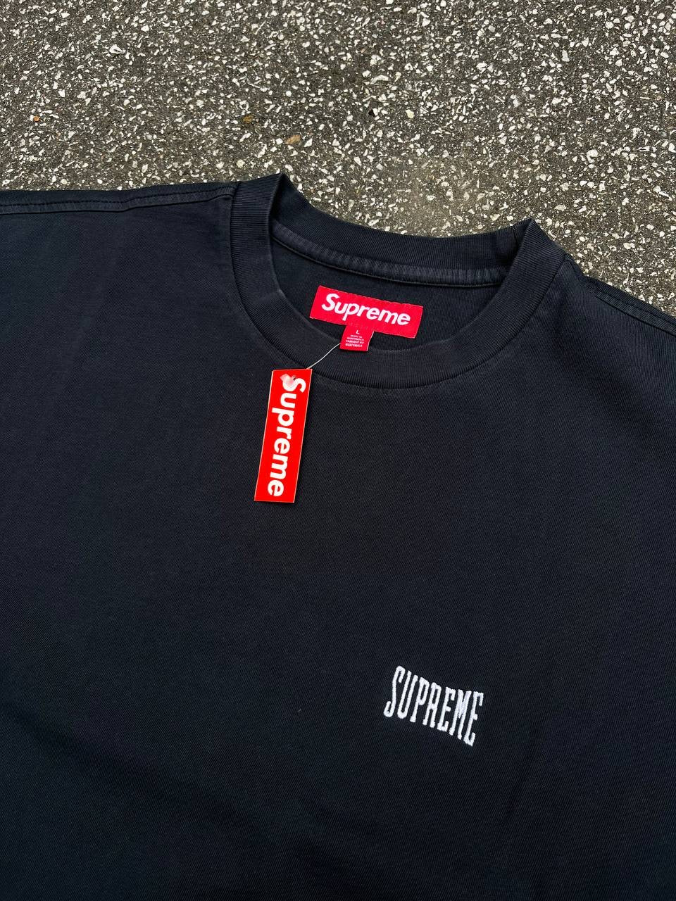 Supreme Warm Up Washed SS T-Shirt Brand New Medium