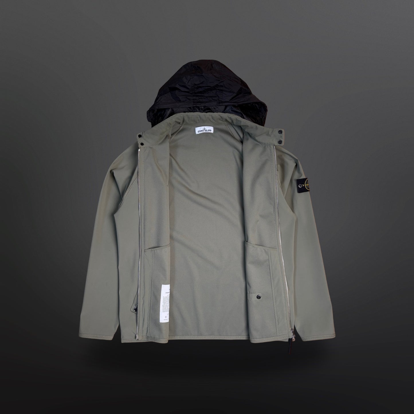 Stone Island Light Soft Shell-R Jacket – XXL (Passer XL)