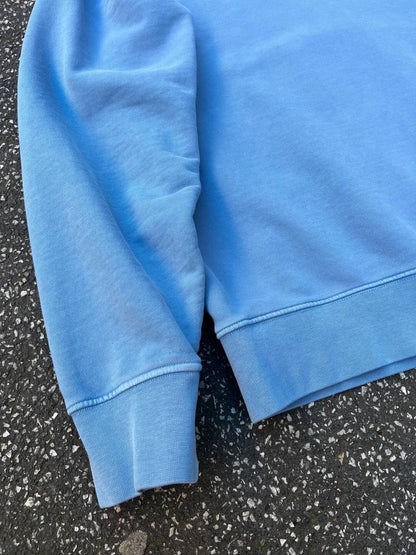 C.P.Company Sweatshirt Resist Dyed i Himmelblå XL